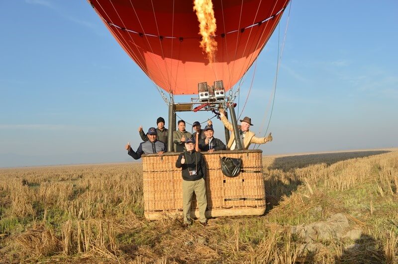Maiden flight of Balloons Over Loikaw, 5 January 2019